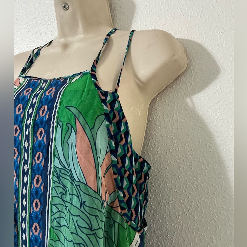 Anthropologie Maeve layered silk dress size small - Picture 6 of 10